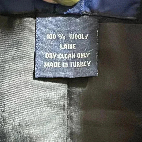 Ralph Lauren Black 100% Wool Blazer Size 10 - Picture 4 of 4